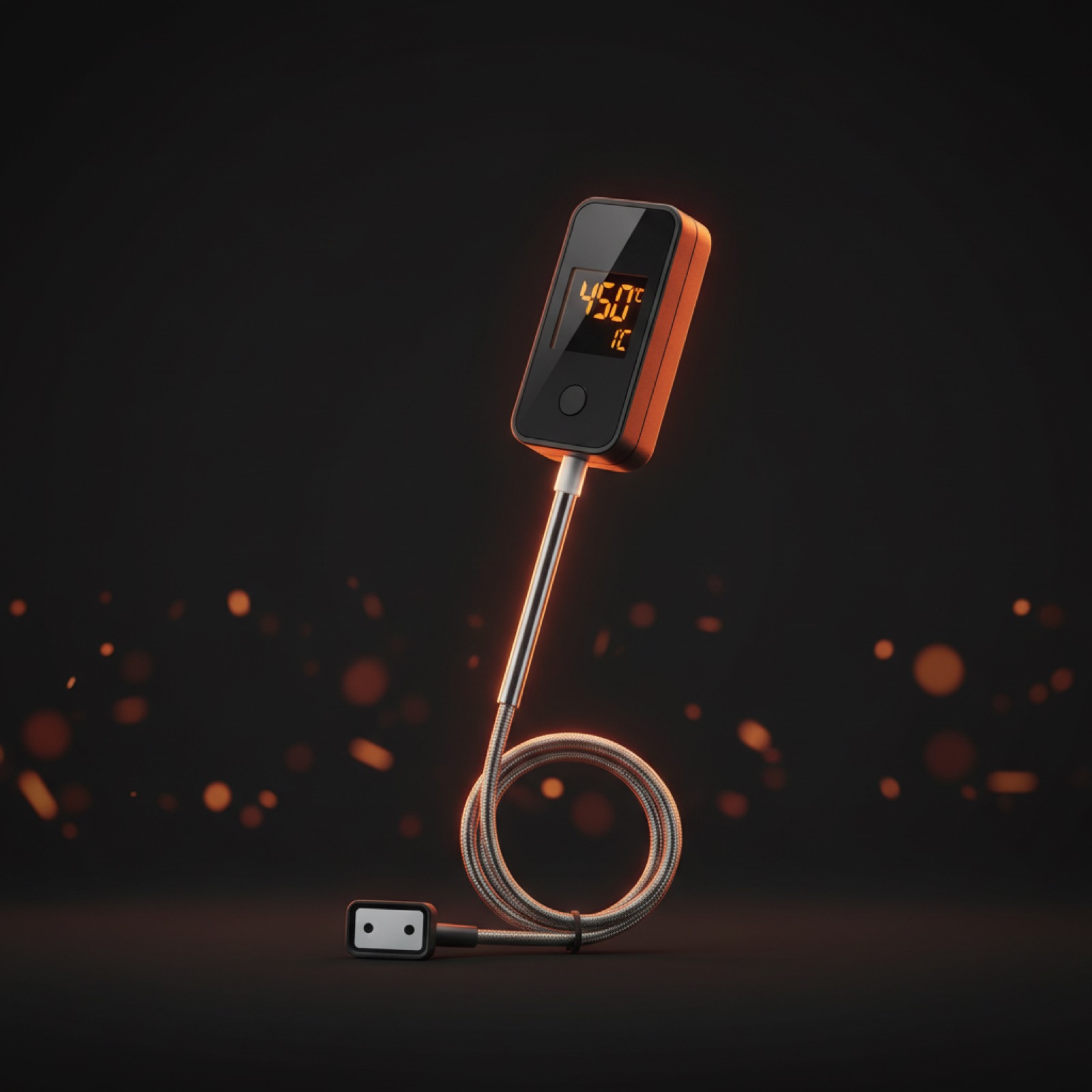 Sonde thermomètre four numérique